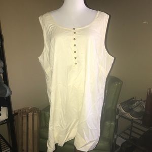 Soft surroundings plus size tunic top 3x